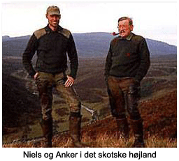 Niels og Anker i det skotske højland